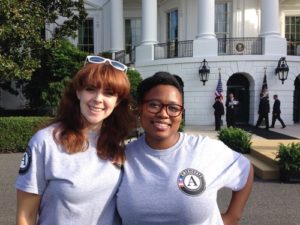 Literacy Lab tutors attending an event at The White House