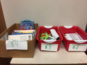 Student Incentives box at Melcher Elementary